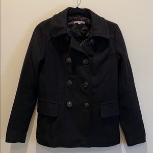 Gap black short peacoat